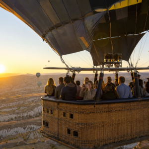 Cappadocia Hot Air Balloon Flight at Sunrise